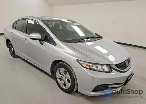 2014 Honda Civic Lx z USA, uszkodzony, nr VIN 2HGFB2F52EH524340